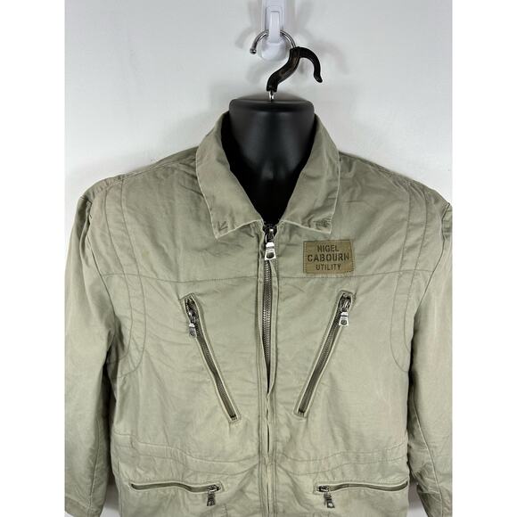 Nigel Cabourn Utility Jacket Tan Type B1 Cold Weather NC9 Outerwear Size 33 Tan - Picture 11 of 16